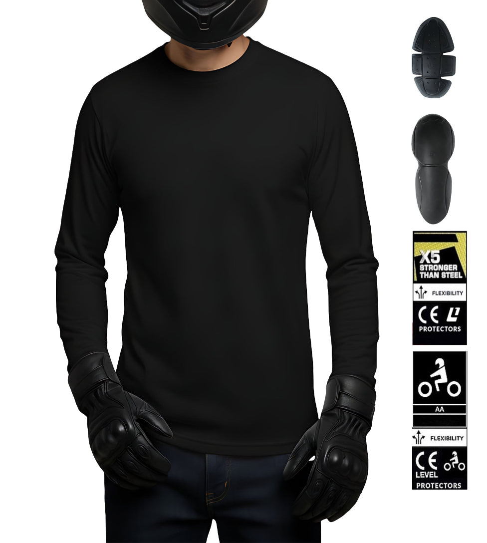 Motorcycle Kevlar Lined T-shirt 