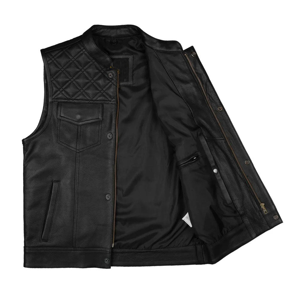 Motorcycle Leather Vest