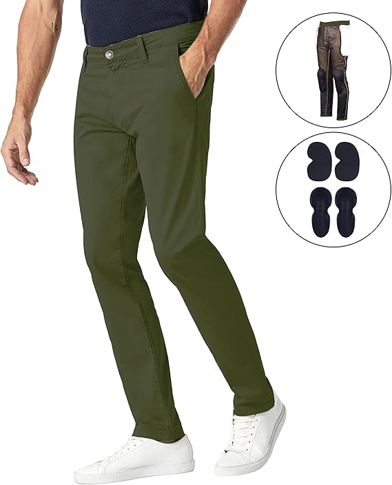 Casual style motorcycle riding chinos suitable for commuting and daily wear
