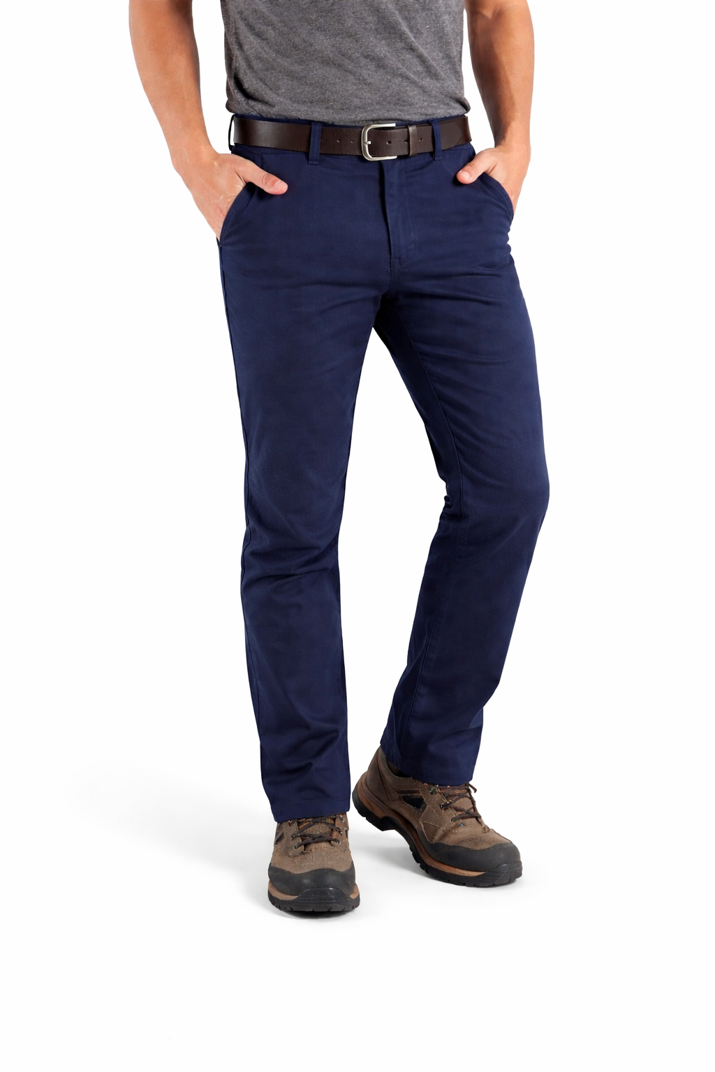 Men’s Kevlar-lined motorcycle chino pants by Aysal Sports.