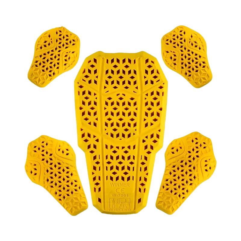 Motorcycle Armor Pad Bundle 3 Sets Level 1 & Level 2 Protection Pads