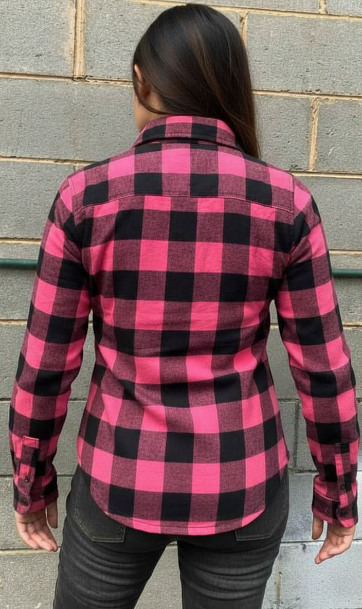 Ladies Reinforced lumberjack Aramid Lined Shirt
