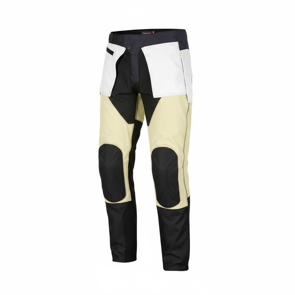 motorcycle chinos with hidden Kevlar aramid fiber lining