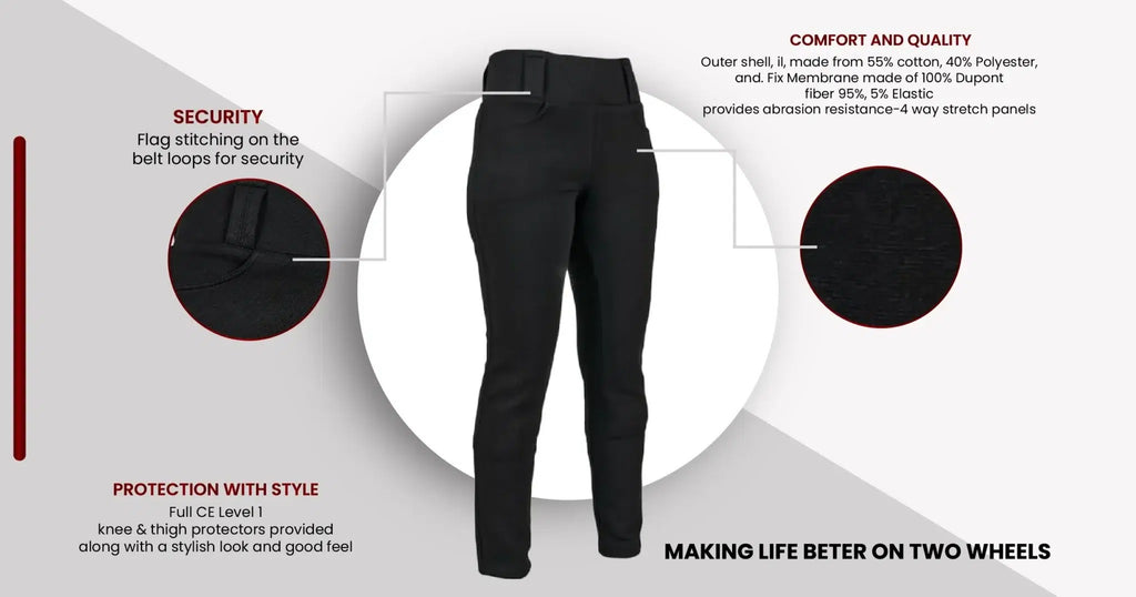 Black Ladies Protective Lagging