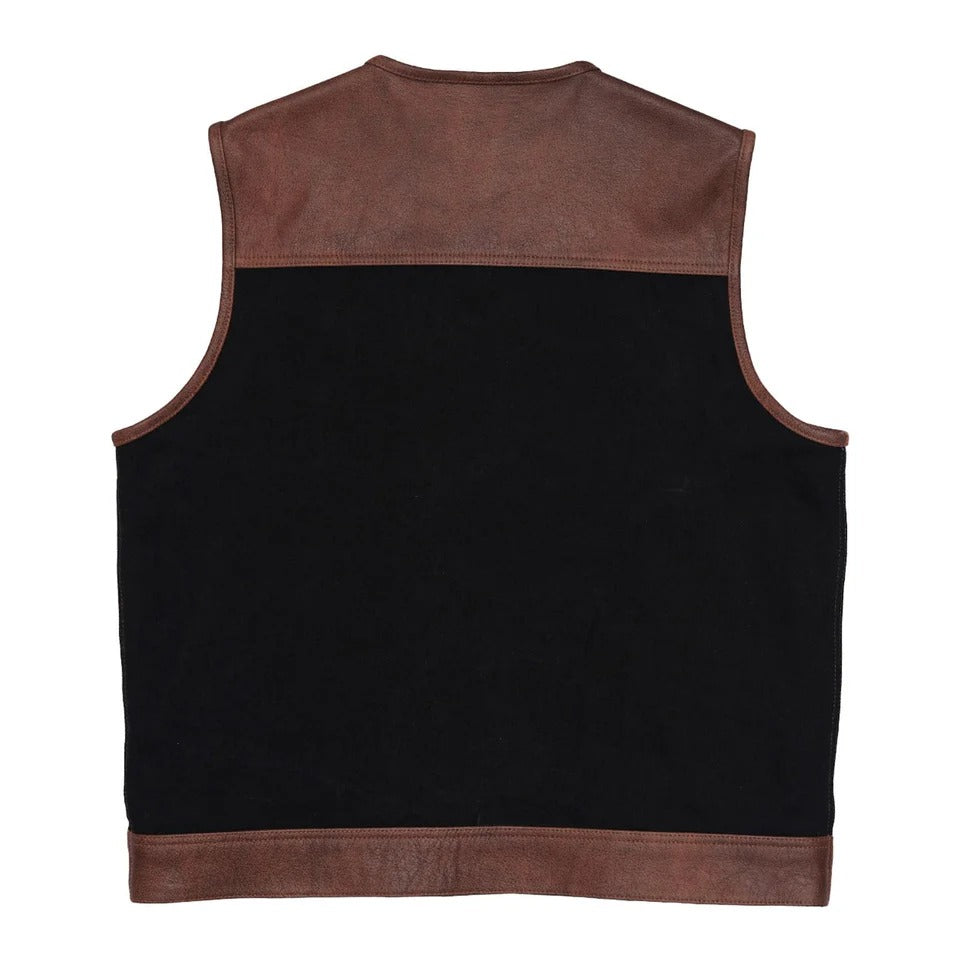 Motorcycle Leather Vest