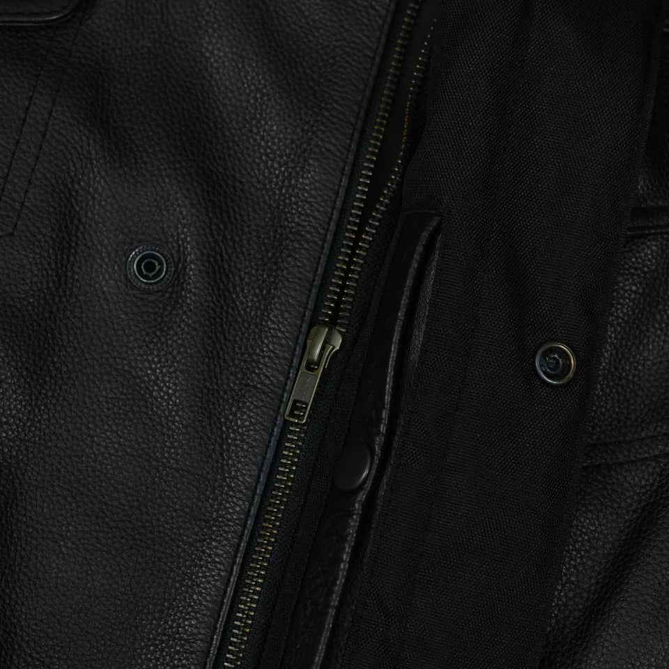 Biker Leather Vest