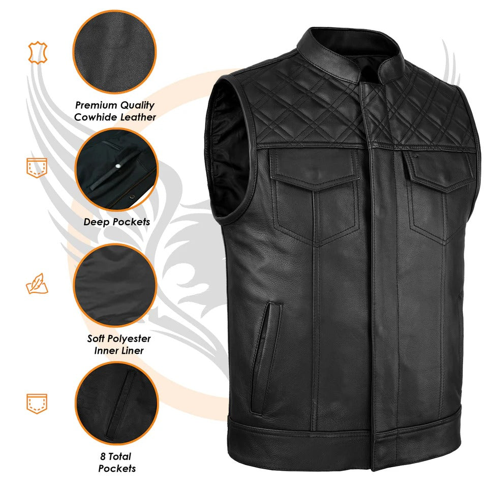 Harley Leather Vest