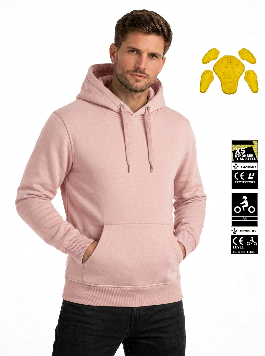 Pink hoodie with free level 2 protectors offer